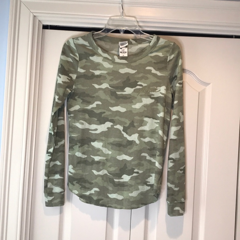 Pink- long sleeve T-shirt